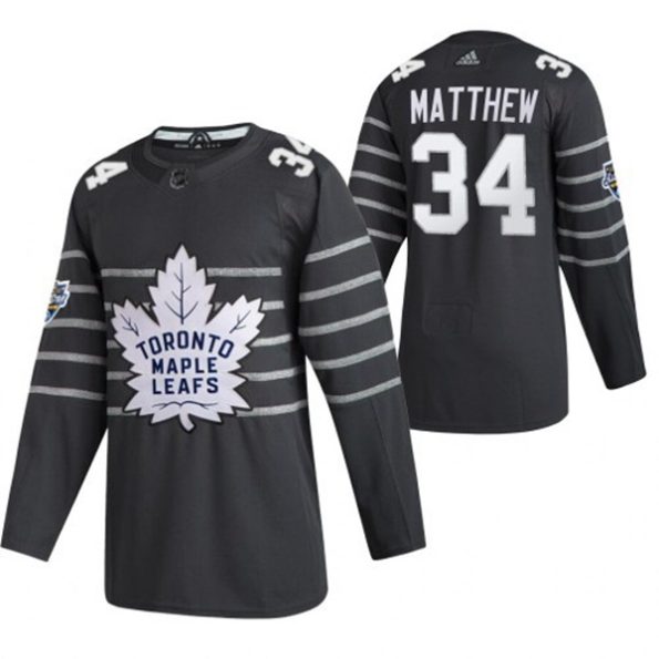 Men-s-Toronto-Maple-Leafs-Auston-Matthews-NO.34-Gray-2020-NHL-All-Star