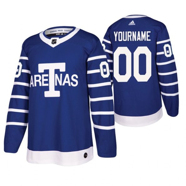 Men-s-Toronto-Maple-Leafs-Custom-Authentic-Pro-Blue-Throwback-Jersey
