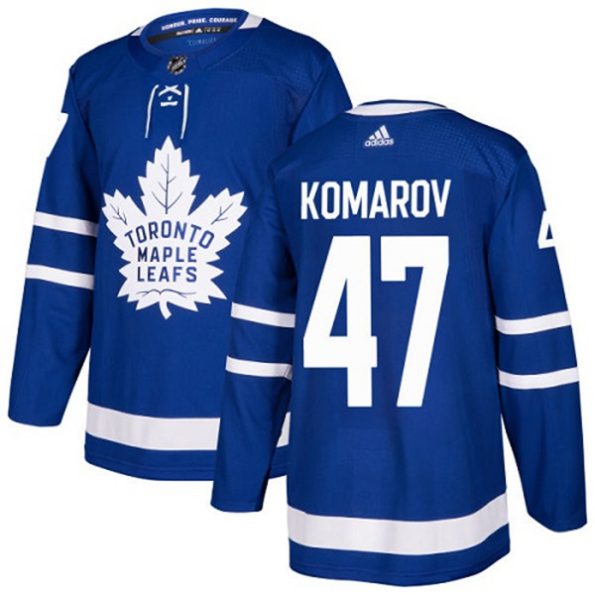 Men-s-Toronto-Maple-Leafs-Leo-Komarov-NO.47-Authentic-Royal-Blue-Home