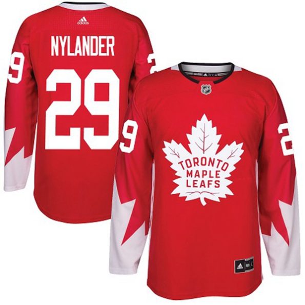 Men-s-Toronto-Maple-Leafs-William-Nylander-NO.29-Authentic-Red-Alternate