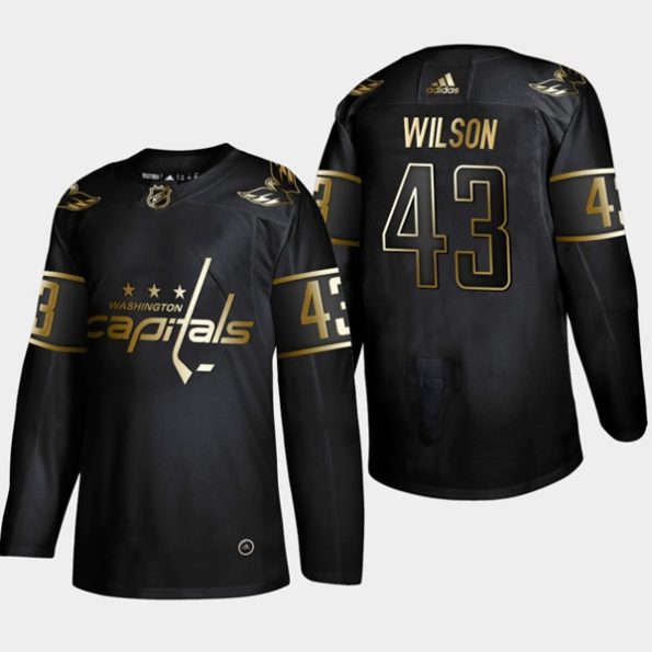 Men-s-Washington-Capitals-Tom-Wilson-NO.43-2019-Golden-Edition-Black-Authentic-Player