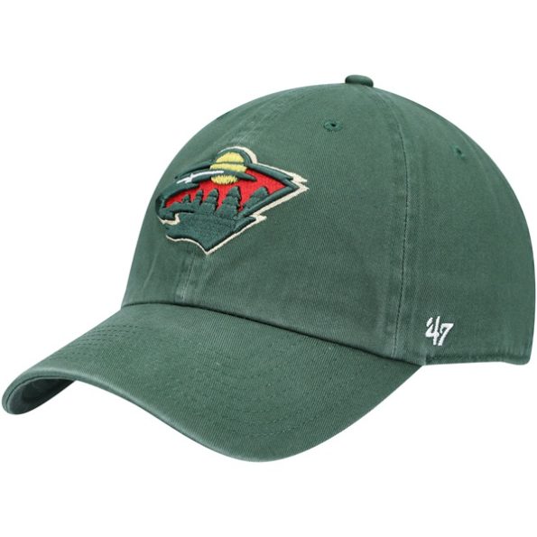 Minnesota-Wild-47-Team-Clean-Up-Justerbar-Keps-Gron.1