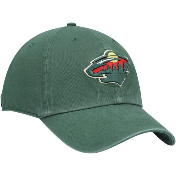 Minnesota-Wild-47-Team-Clean-Up-Justerbar-Keps-Gron.4