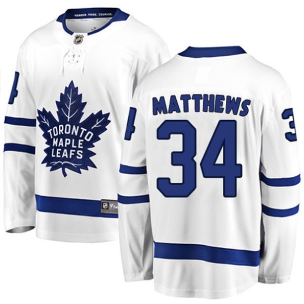 NHL-Auston-Matthews-Breakaway-Men-s-White-Jersey-Fanatics-Branded-Toronto-Maple-Leafs-NO.34-Away
