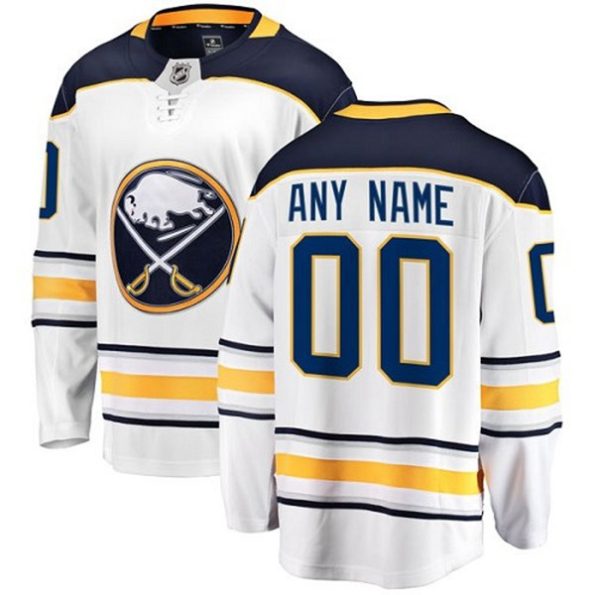 NHL-Buffalo-Sabres-Customized-Fanatics-Branded-Borta-Vit-Authentic