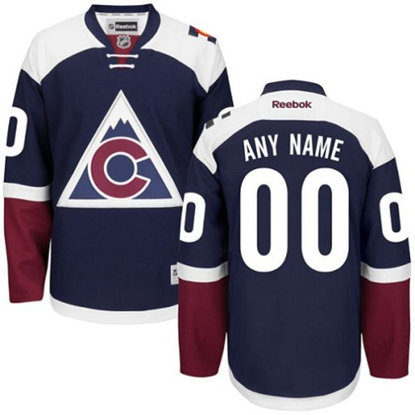 NHL-Colorado-Avalanche-Customized-Reebok-Third-Blue-Authentic