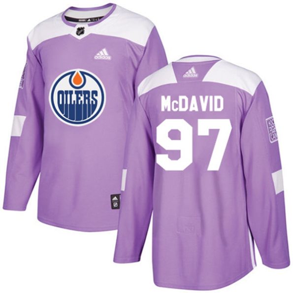 NHL-Connor-McDavid-Authentic-Men-s-Purple-Jersey-Edmonton-Oilers-NO.97-Fights-Cancer-Practice