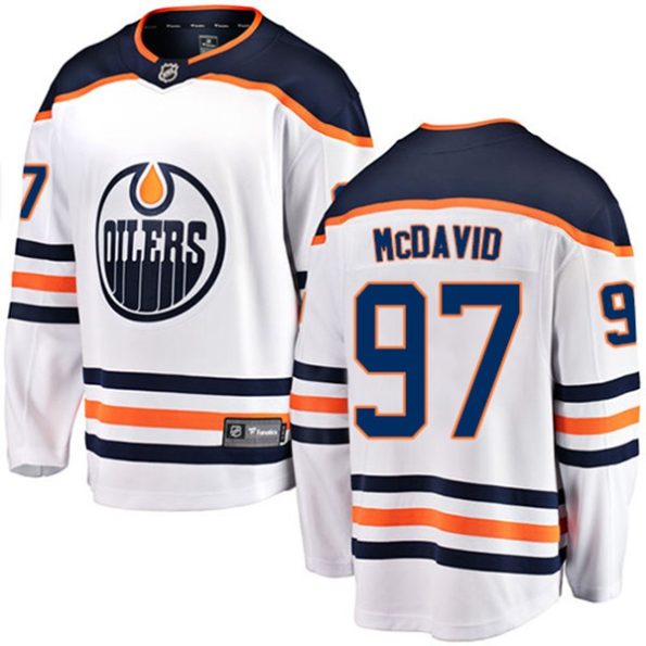 NHL-Connor-McDavid-Breakaway-Men-s-White-Jersey-Fanatics-Branded-Edmonton-Oilers-NO.97-Away