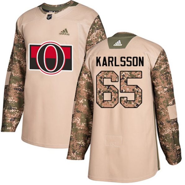 NHL-Erik-Karlsson-Authentic-Men-s-Camo-Jersey-Ottawa-Senators-NO.65-Veterans-Day-Practice