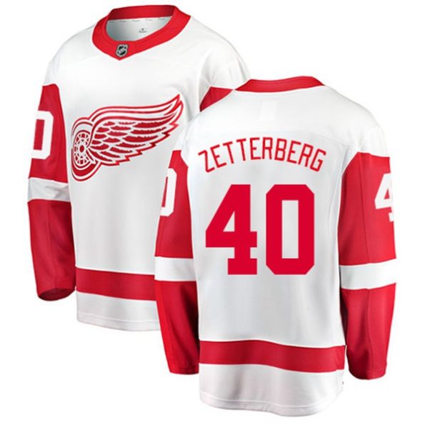 NHL-Henrik-Zetterberg-Breakaway-Men-s-White-Jersey-Fanatics-Branded-Detroit-Red-Wings-NO.40-Away