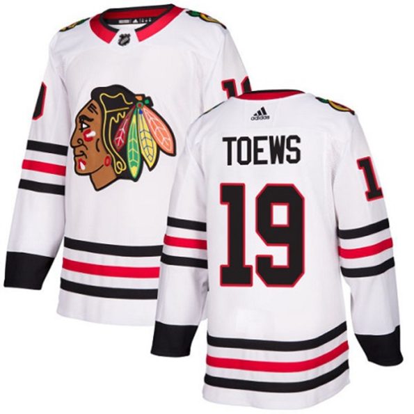 NHL-Jonathan-Toews-Authentic-Men-s-White-Jersey-Chicago-Blackhawks-NO.19-Away