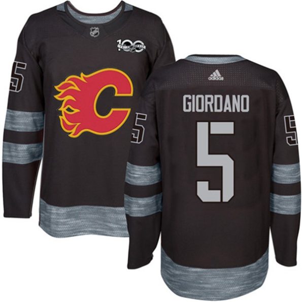 NHL-Mark-Giordano-Authentic-Men-s-Black-Jersey-Calgary-Flames-NO.5-1917-2017-100th-Anniversary