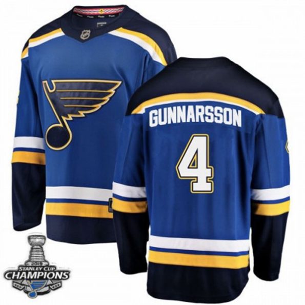 NHL-Men-s-Blues-Carl-Gunnarsson-Blue-2019-Stanley-Cup-Champions-Jersey