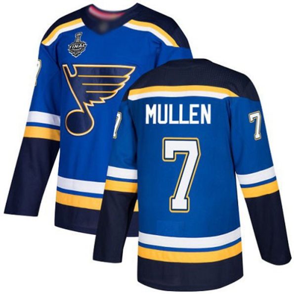 NHL-Men-s-St.-Louis-Blues-NO.7-Joe-Mullen-Blue-Home-2019-Stanley-Cup