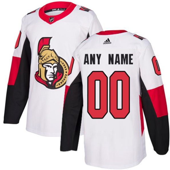 NHL-Ottawa-Senators-Customized-Away-White-Authentic