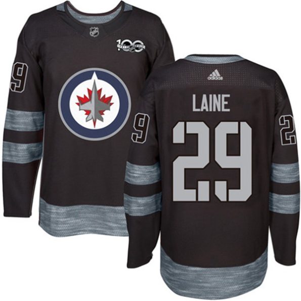 NHL-Patrik-Laine-Authentic-Men-s-Black-Jersey-Winnipeg-Jets-NO.29-1917-2017-100th-Anniversary