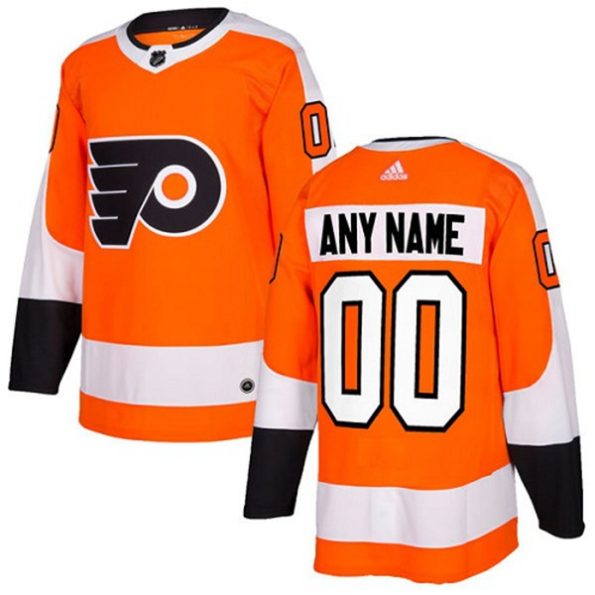 NHL-Philadelphia-Flyers-Customized-Home-Orange-Authentic