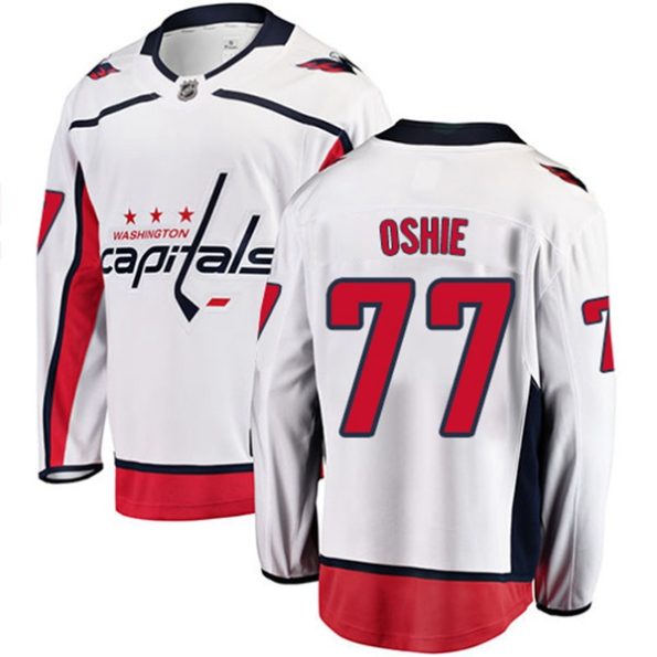 NHL-T.J.-Oshie-Breakaway-Men-s-White-Jersey-Fanatics-Branded-Washington-Capitals-NO.77-Away