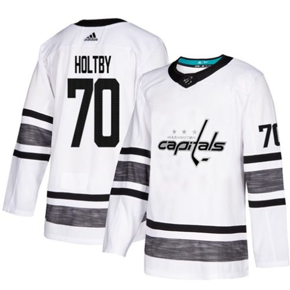 NO.70-Braden-Holtby-White-Authentic-2019-All-Star-Stitched-NHL-Jersey