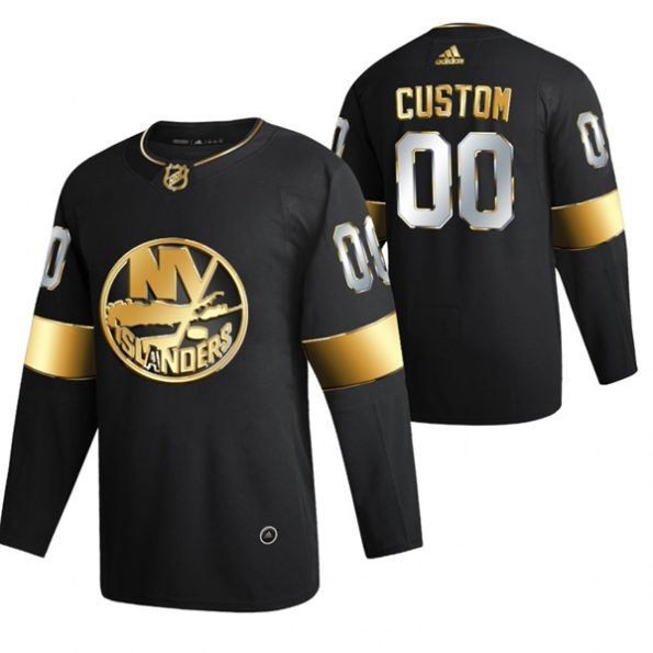 New-York-Islanders-Custom-Black-2021-Golden-Edition-Limited-Authentic