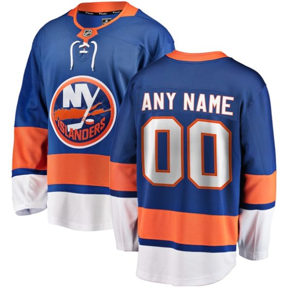 New-York-Islanders-Fanatics-Branded-Home-Blue-Breakaway-Custom-Jersey
