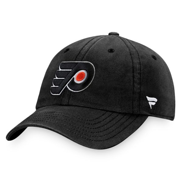 Philadelphia-Flyers-Core-Primary-Logo-Justerbar-Keps-Svart.1