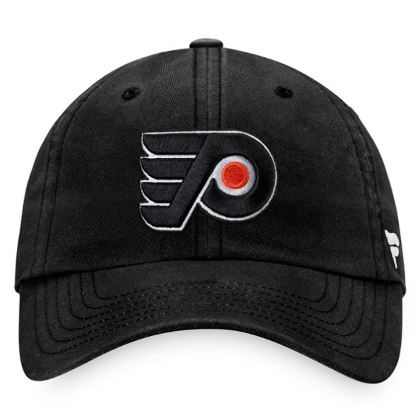 Philadelphia-Flyers-Core-Primary-Logo-Justerbar-Keps-Svart.3