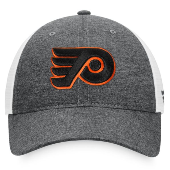 Philadelphia-Flyers-Mesh-Trucker-Snapback-Kepsar-Heathered-CharcoalVit.3