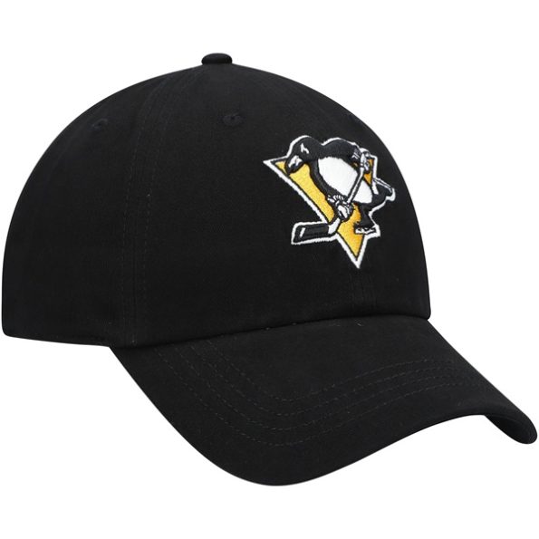 Pittsburgh-Penguins-47-Dam-Team-Miata-Clean-Up-Justerbar-Keps-Svart.4