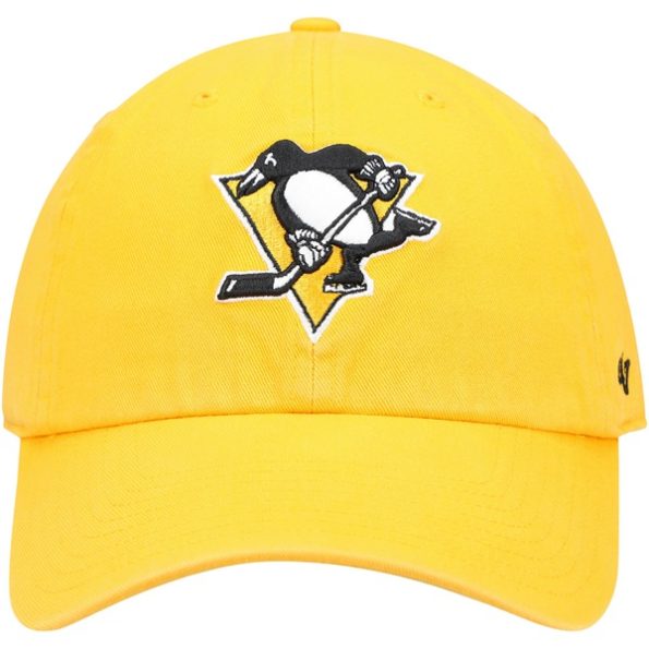 Pittsburgh-Penguins-47-Team-Clean-Up-Justerbar-Keps-Guld.3