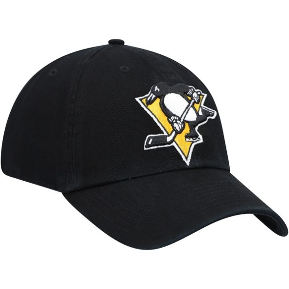 Pittsburgh-Penguins-47-Team-Clean-Up-Justerbar-Keps-Svart.4