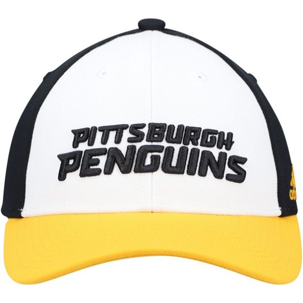 Pittsburgh-Penguins-Locker-Room-Justerbar-Keps-Vit.3