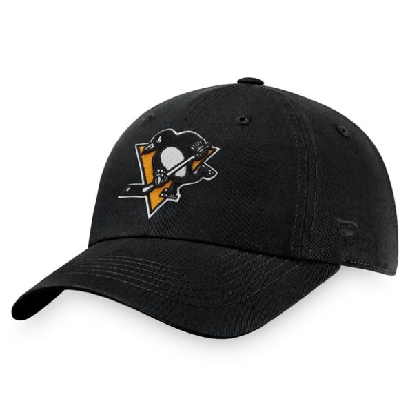 Pittsburgh-Penguins-Team-Unstructured-Justerbar-Keps-Svart.1