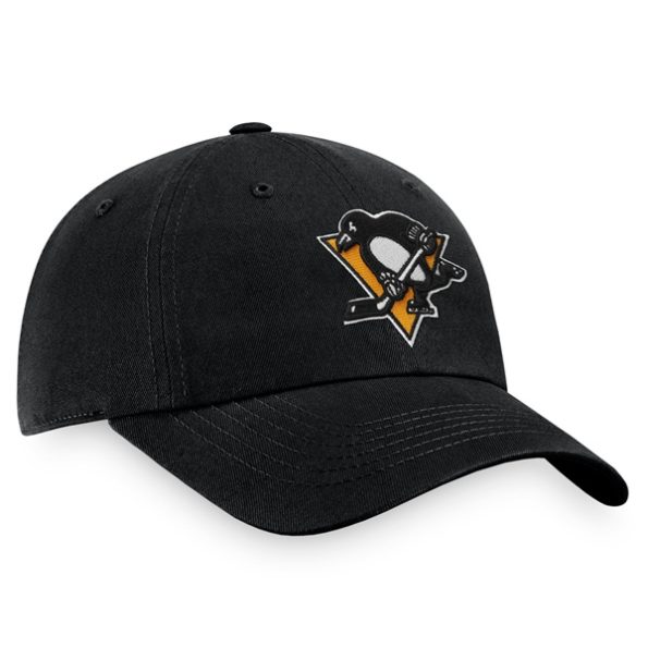 Pittsburgh-Penguins-Team-Unstructured-Justerbar-Keps-Svart.4