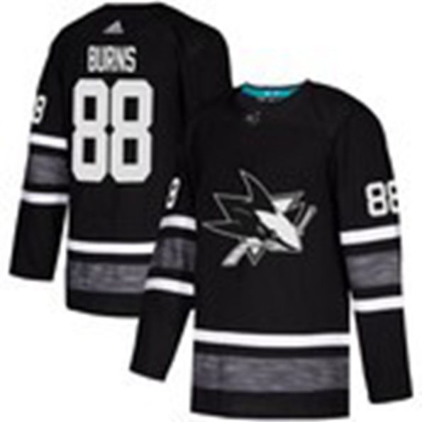 San-Jose-Sharks-88-Brent-Burns-Black-2019-All-Star-NHL-Jersey