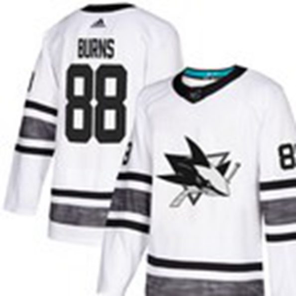 San-Jose-Sharks-88-Brent-Burns-White-2019-All-Star-NHL-Jersey