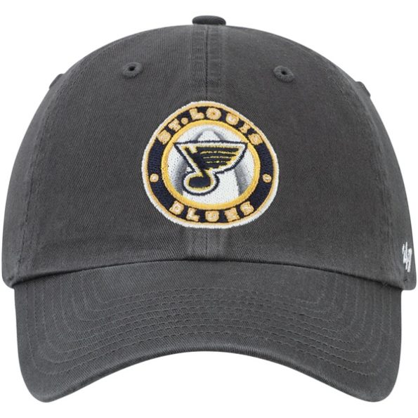 St.-Louis-Blues-47-Alternate-Logo-Clean-Up-Justerbar-Keps-Charcoal.3