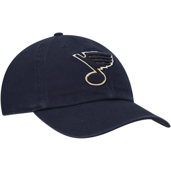 St.-Louis-Blues-47-Primary-Logo-Clean-Up-Justerbar-Keps-Navy.4