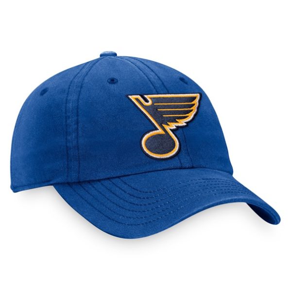 St.-Louis-Blues-Core-Primary-Logo-Justerbar-Keps-Bla.4