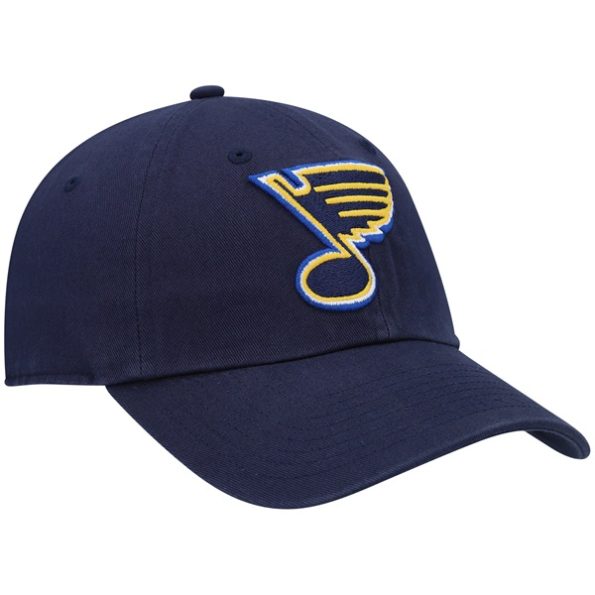 St.-Louis-Blues-Core-Primary-Logo-Justerbar-Keps-Navy.4