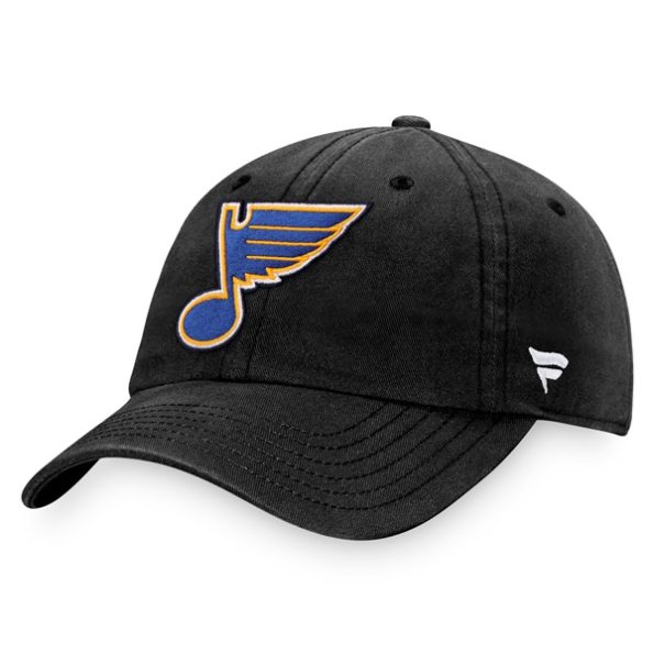 St.-Louis-Blues-Core-Primary-Logo-Justerbar-Keps-Svart.1