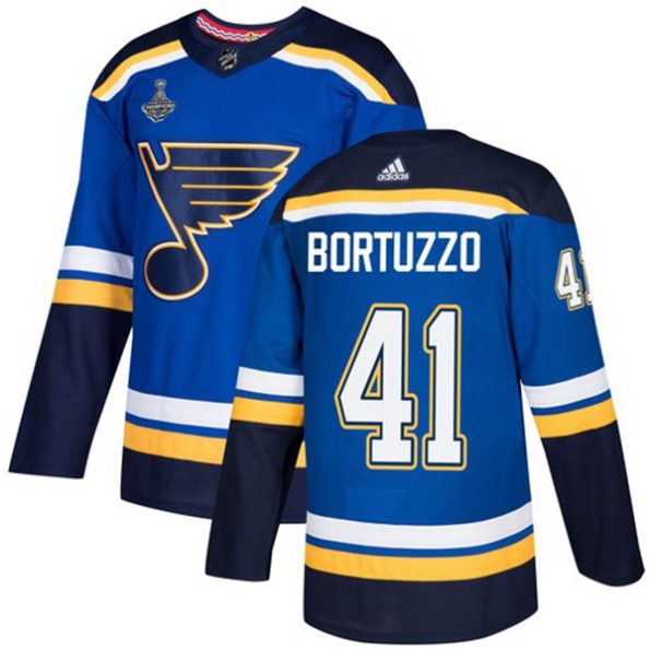 St.-Louis-Blues-NO.41-Robert-Bortuzzo-Blue-Home-2019-Stanley-Cup-Jersey
