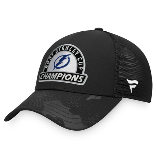 Tampa-Bay-Lightning-2021-Stanley-Cup-Champions-Locker-Room-AdjustablHat-Svart-1