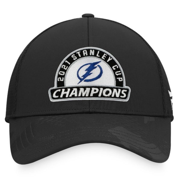 Tampa-Bay-Lightning-2021-Stanley-Cup-Champions-Locker-Room-AdjustablHat-Svart-3