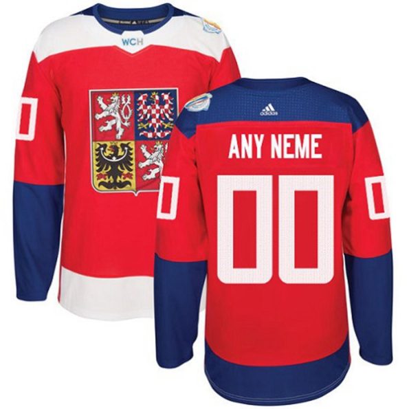 Team-Czech-Republic-Customized-Premier-Red-Away-2016-World-Cup-of-Hockey