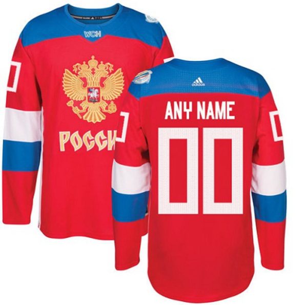 Team-Russia-Customized-Premier-Red-Away-2016-World-Cup-of-Hockey