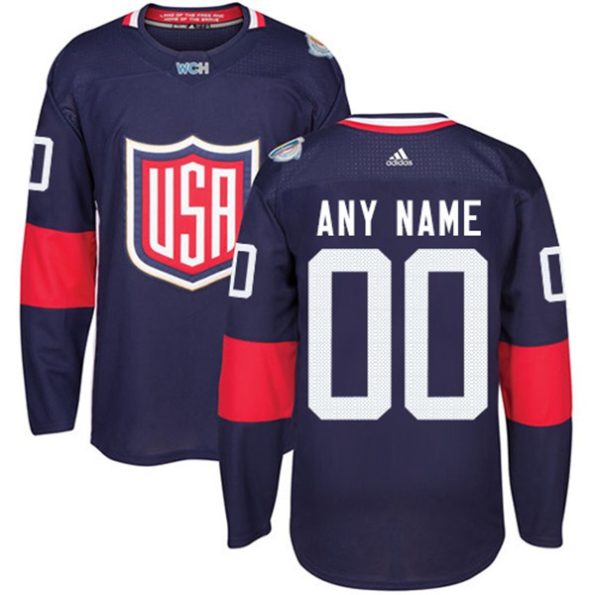 Team-USA-Customized-Premier-Navy-Blue-Away-2016-World-Cup-Hockey