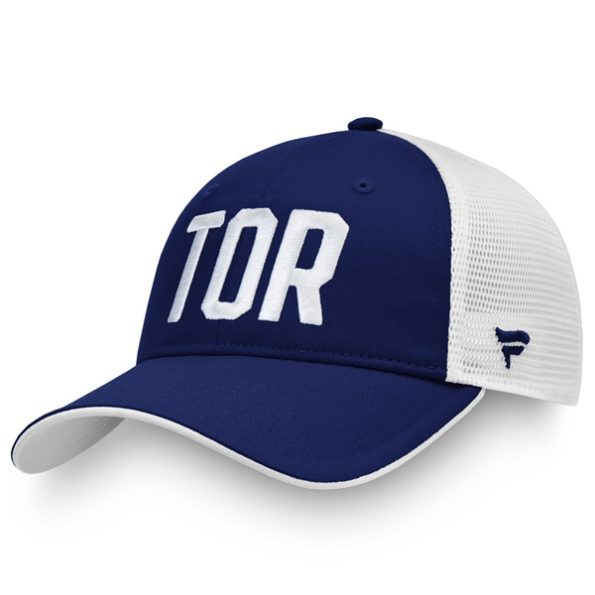 Toronto-Maple-Leafs-Dam-Iconic-Trucker-Justerbar-Keps-BlaVit.1