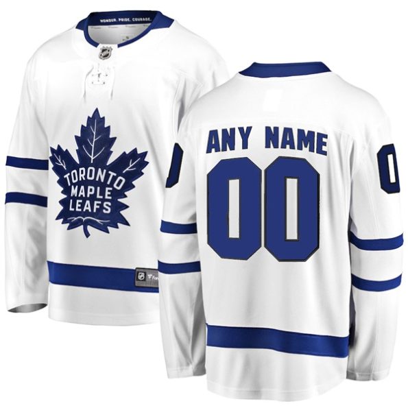 Toronto-Maple-Leafs-Fanatics-Branded-White-Breakaway-Custom-Jersey