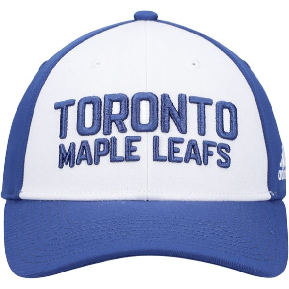 Toronto-Maple-Leafs-Locker-Room-Justerbar-Keps-Vit.3